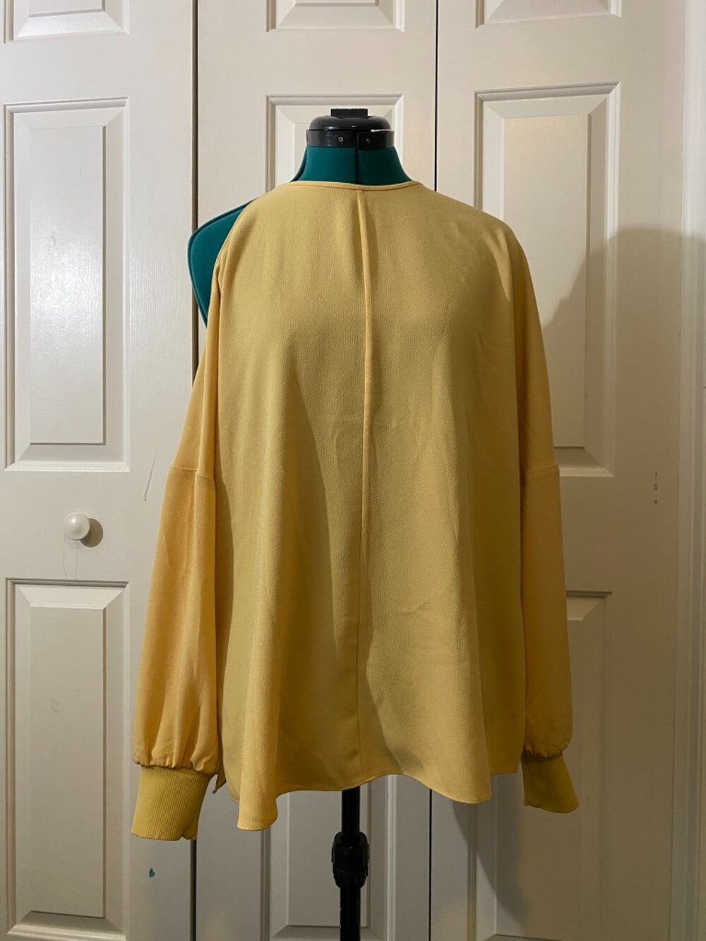 Tibi Long Sleeve Statement Top